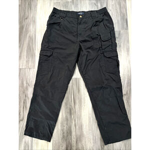 5.11 Tactical Cargo Work Pants Utility Black Men's 38 x 32 (approx.)